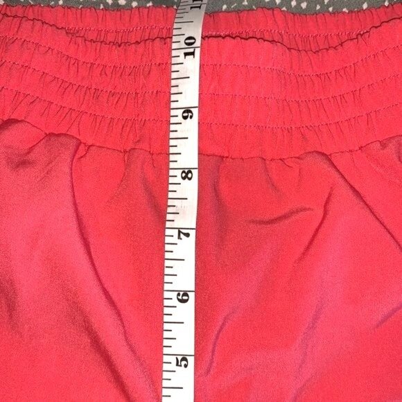 RBX Womens Red Athletic Shorts S Polyester Spandex - Picture 8 of 9